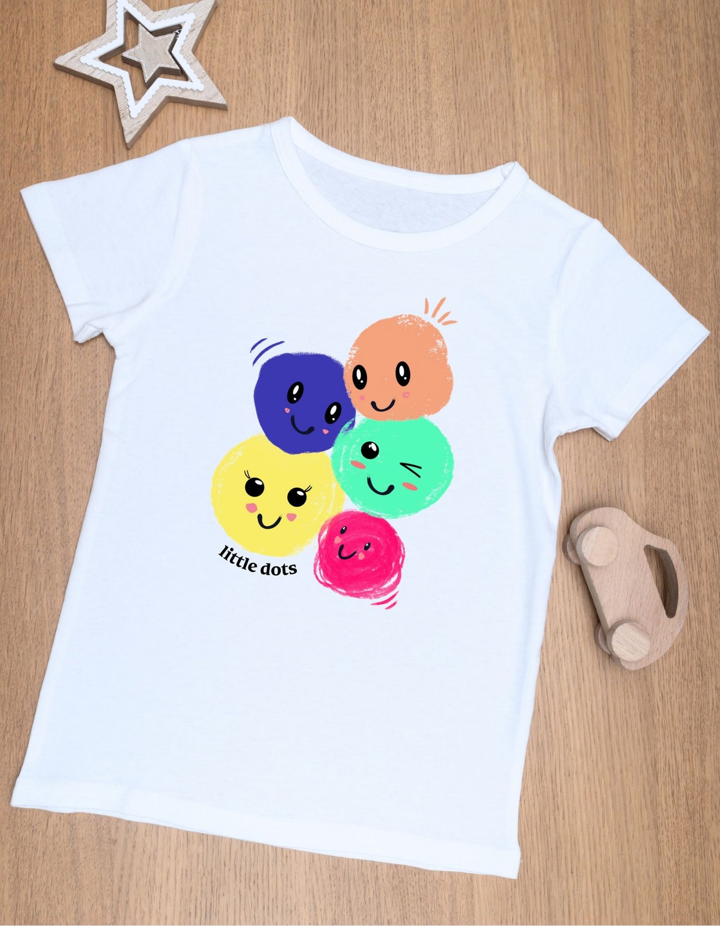 Short Sleeve Dots T-Shirt | Little Dots