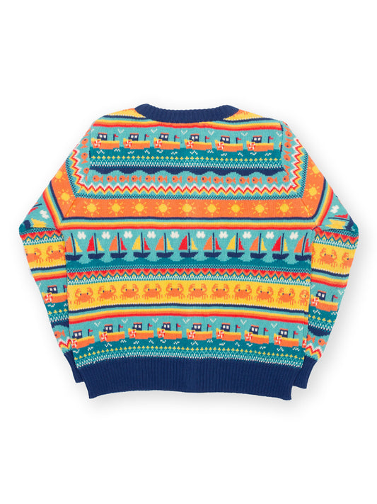 Kaleidoscope Coastal Cardi | Kite Clothing