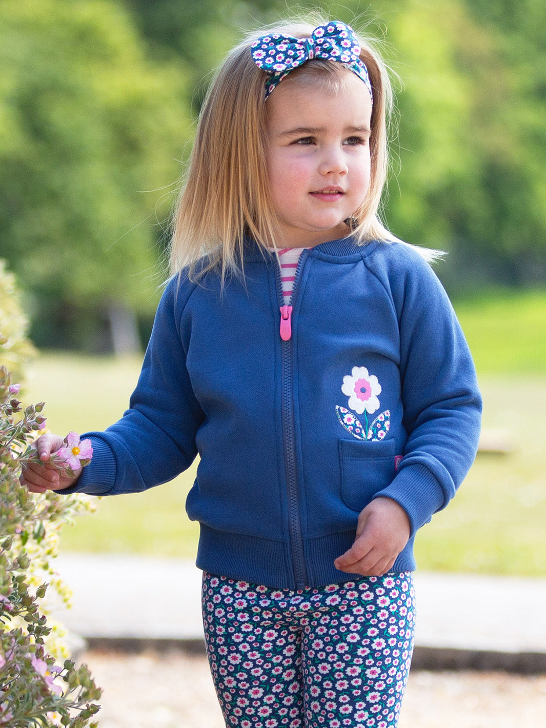 Little Blossom Zip Up | Kite Clothing