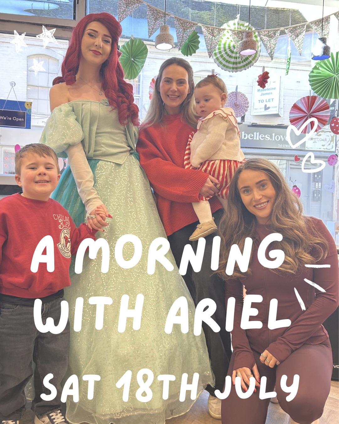 A Morning with Ariel - Saturday 18th July