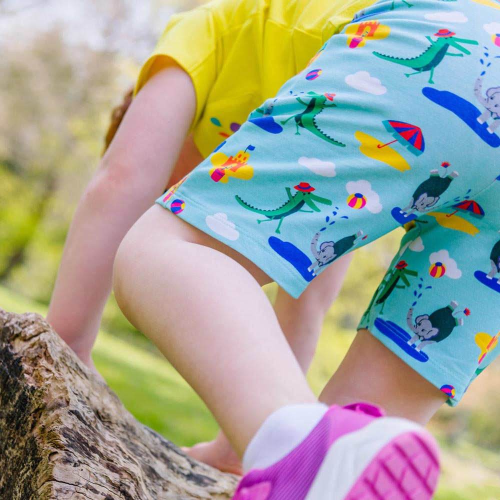 Seaside Fun Shorts | Ducky Zebra