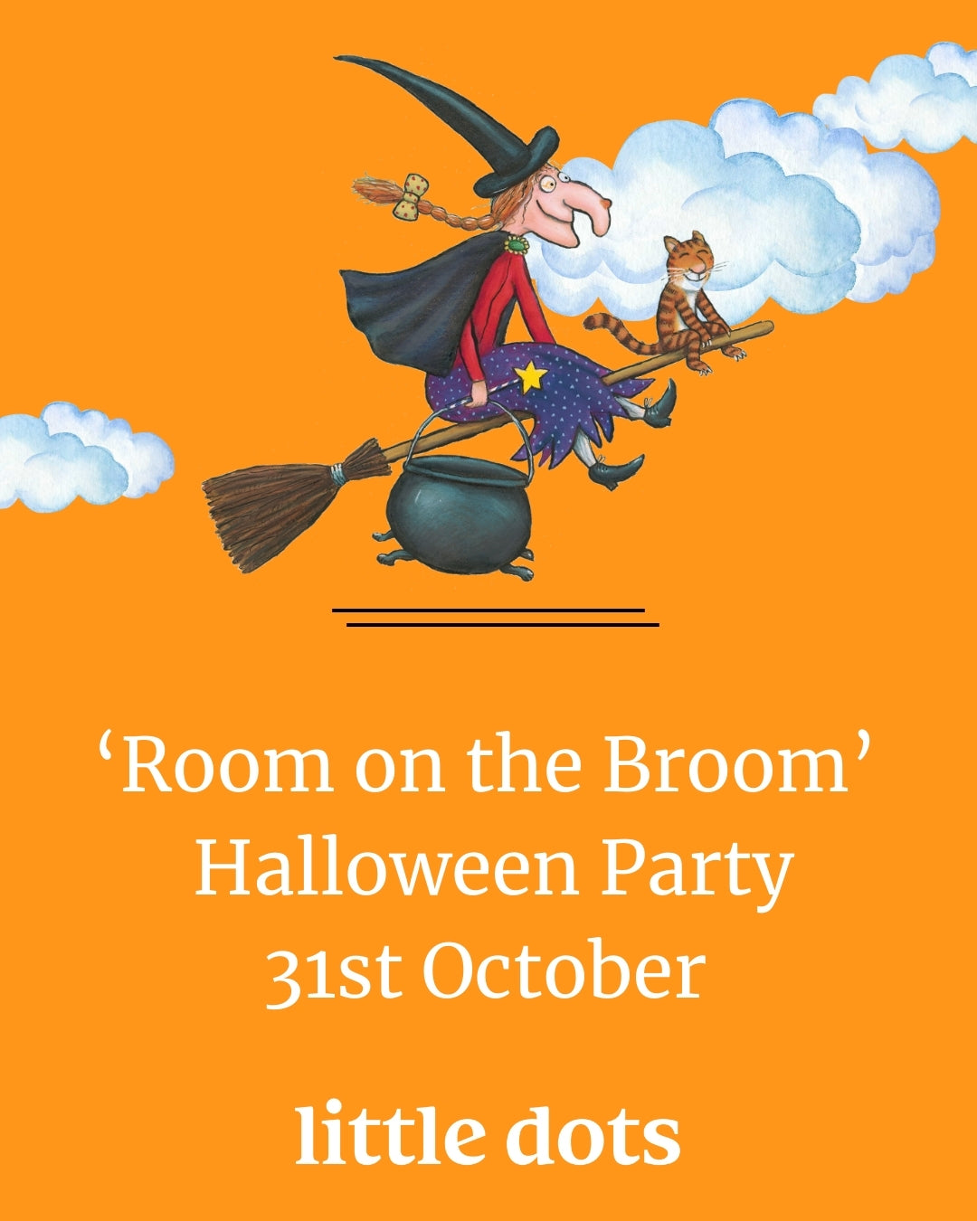 Room on a Broom Halloween Party - 31st October 11.30am - Additional Adult