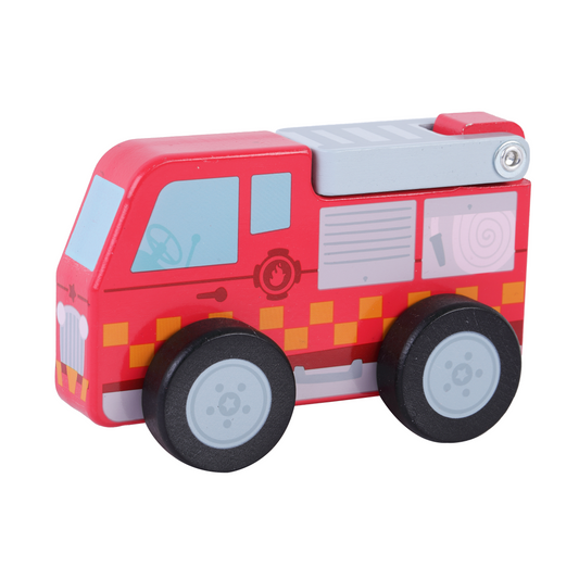 wooden fire engine