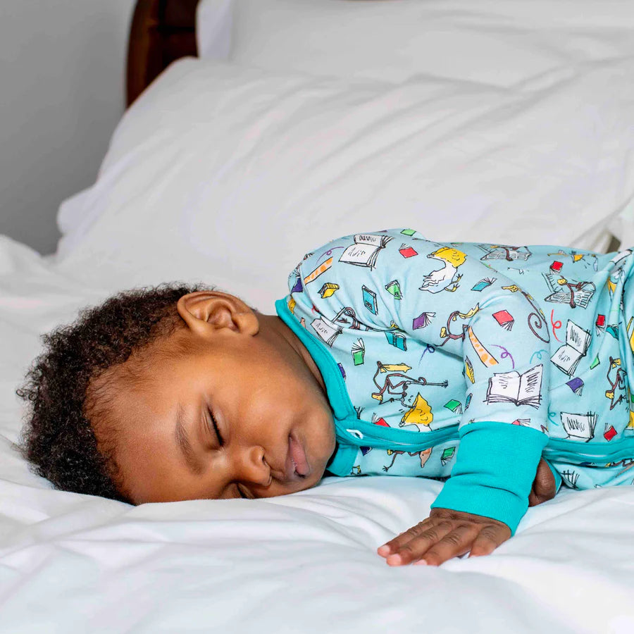 Roald Dahl ‘The Giraffe and the Pelly and Me’ Zip-up Sleepsuit | Ducky Zebra