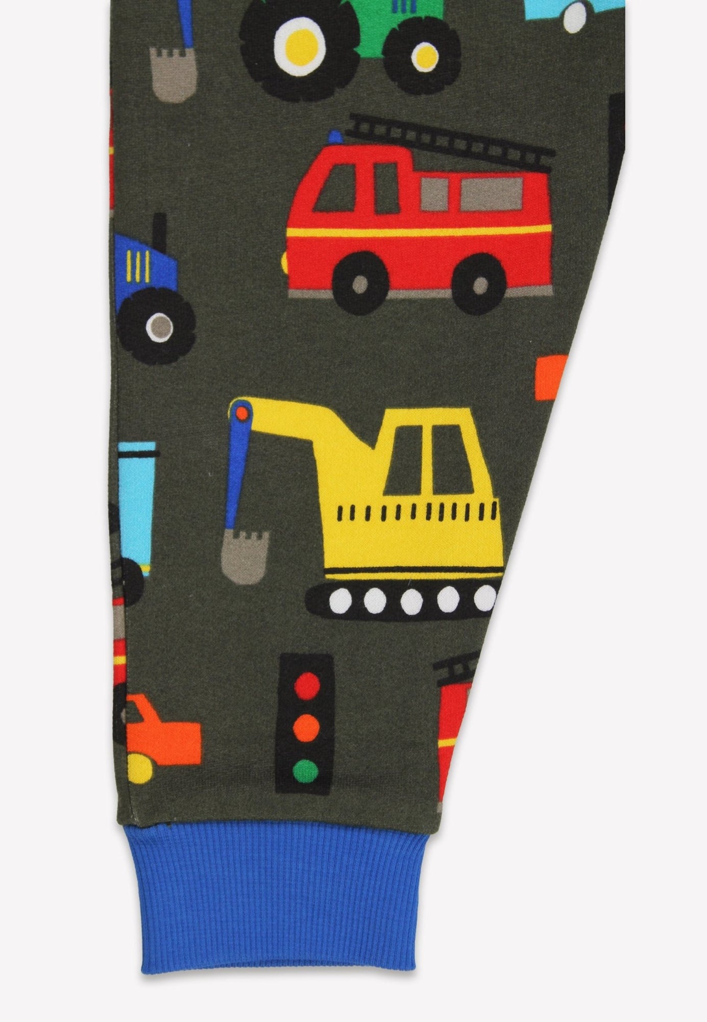 Organic Transport Print Joggers | Toby Tiger