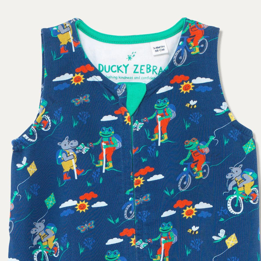 Organic Cotton 'More Moor!' Sleeveless Romper