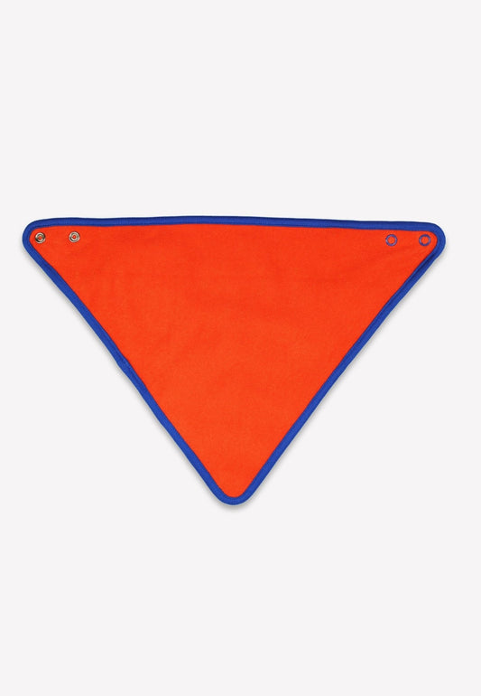 Organic Squirrel Print Dribble Bib | Toby Tiger