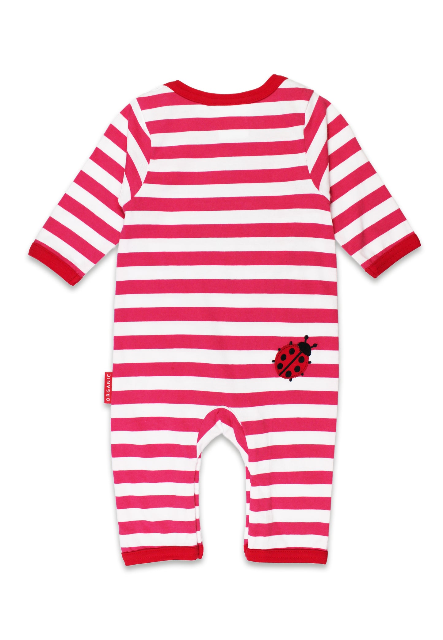 Organic Strawberry Applique Babygrow