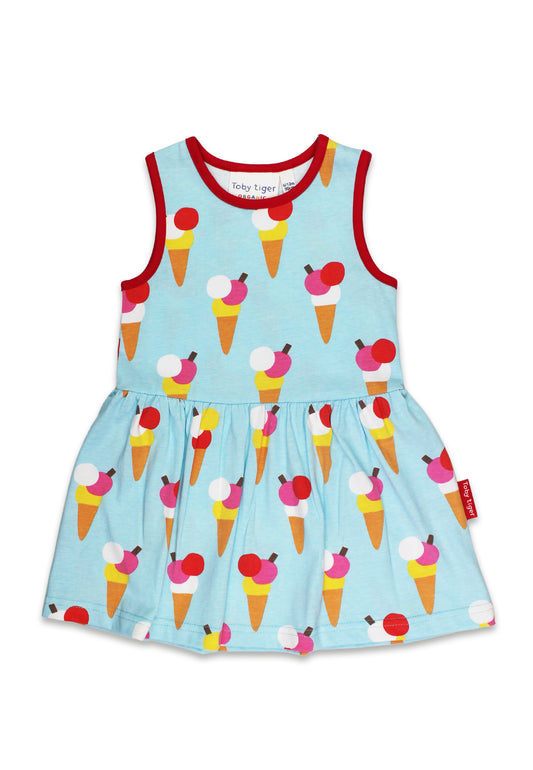 Ice cream print dress