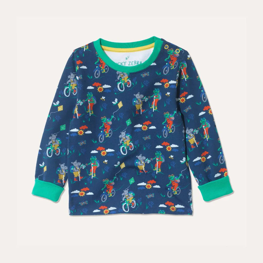 Organic Cotton 'More Moor!' Blue T-shirt