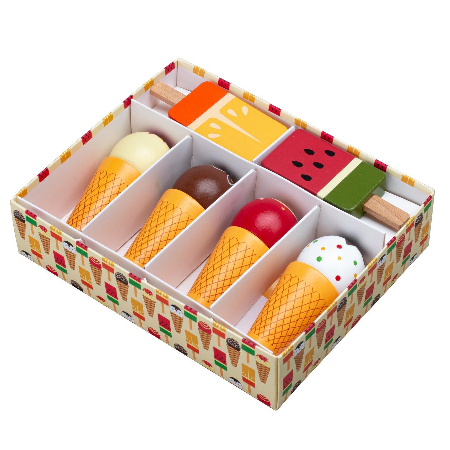 Wooden Ice Cream Set | Bee Smart Toys