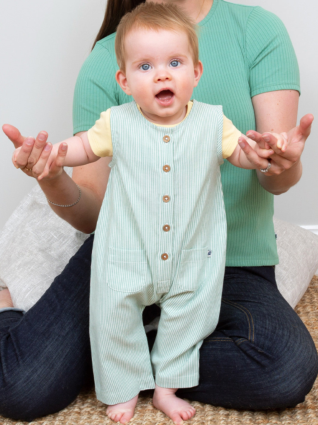 Ticking Dungarees | Kite Clothing