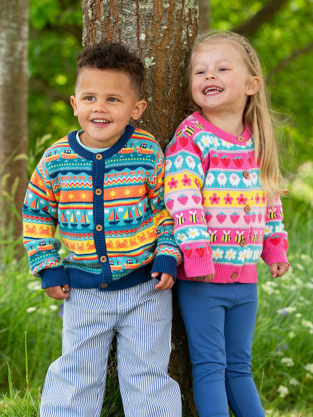 Kaleidoscope Coastal Cardi | Kite Clothing