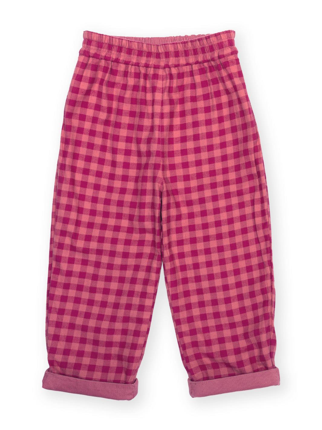 Damson Check Reversible Pull Ups | Kite Clothing