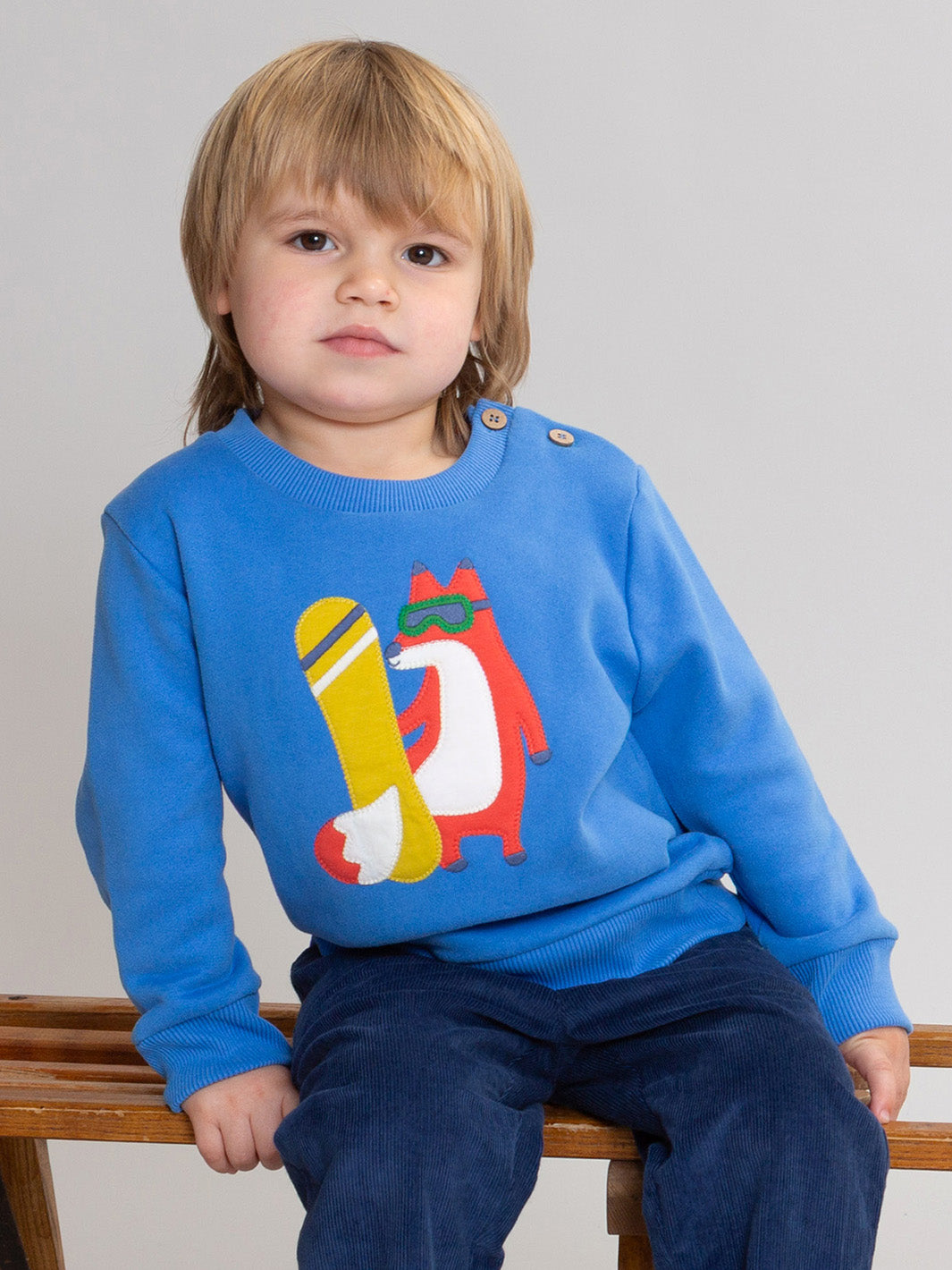 Dapper Fox Sweatshirt | Kite Clothing