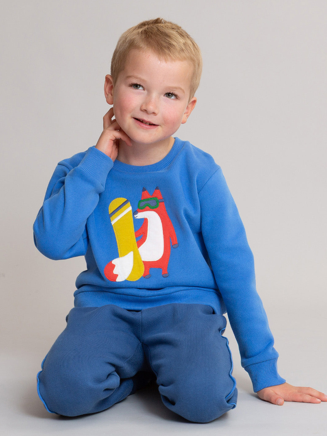 Dapper Fox Sweatshirt | Kite Clothing