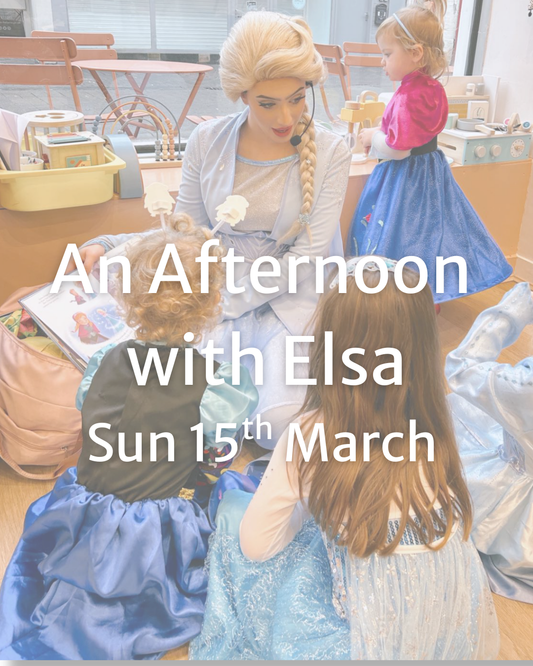An Afternoon with Elsa - Sunday 15th March 12.30pm - 1 child + 1 adult