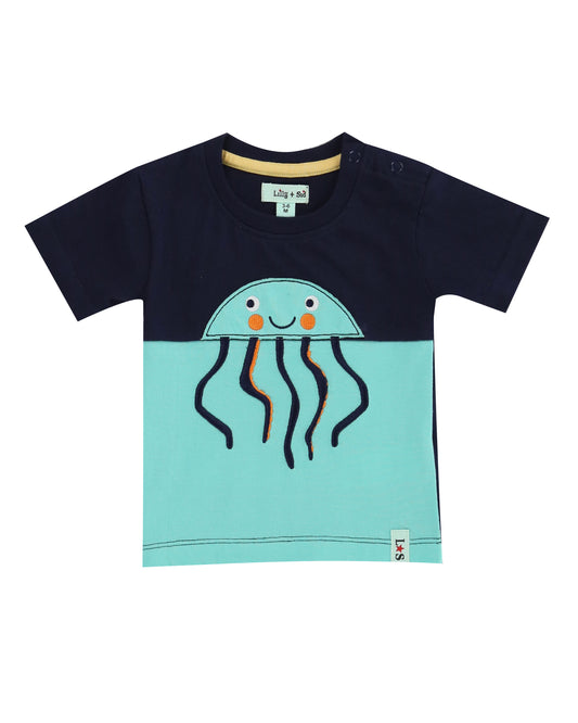 Jellyfish T-Shirt & Short Set | Lilly + Sid