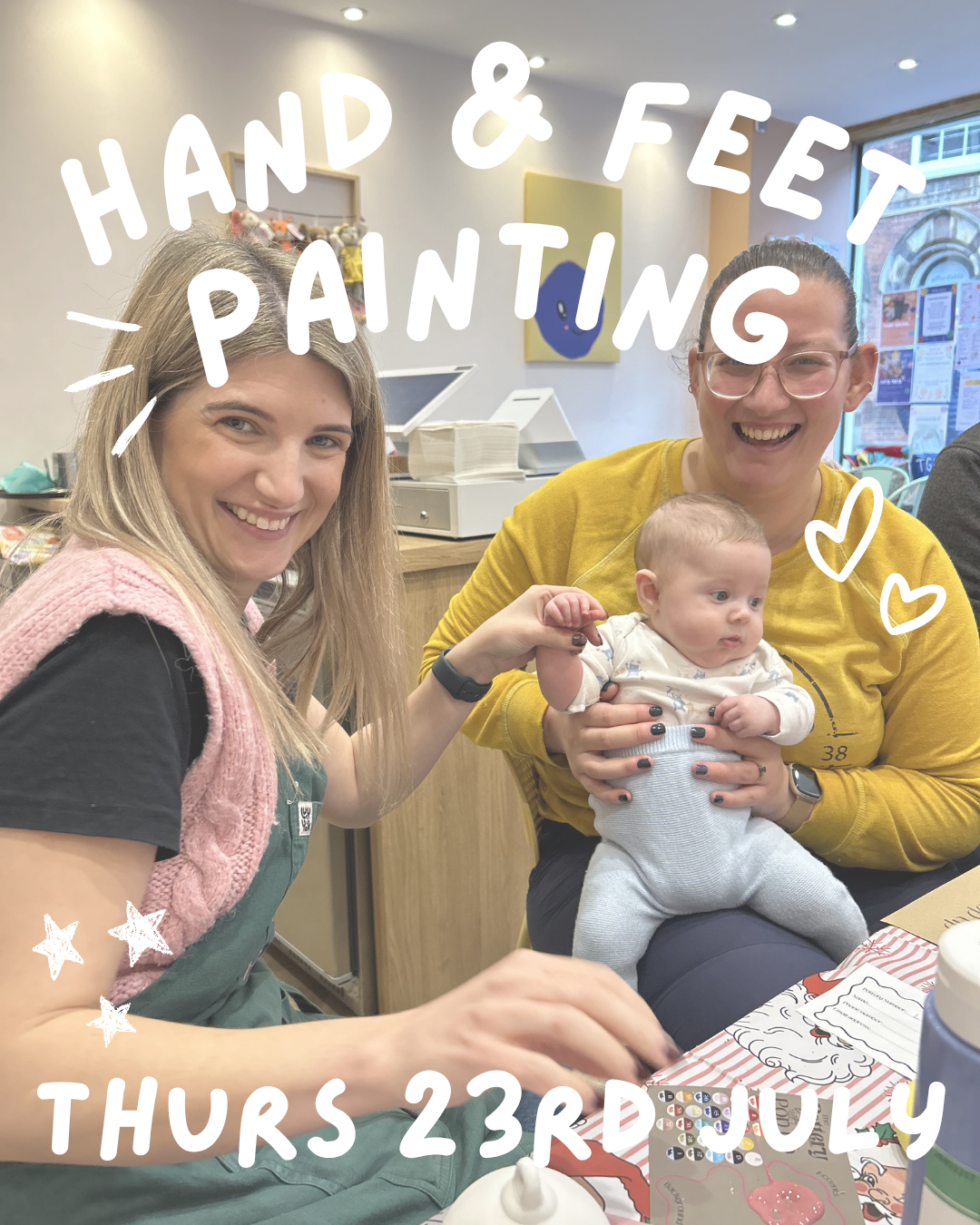 Hand & Feet Painting - Thursday 23rd July