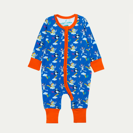 Kite Flying Sleepsuit | Ducky Zebra