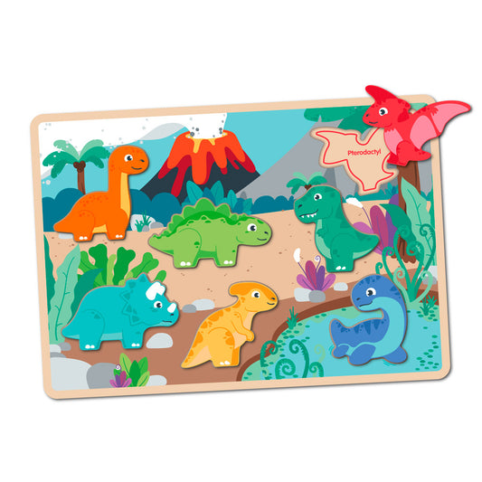 Chunky dino puzzle