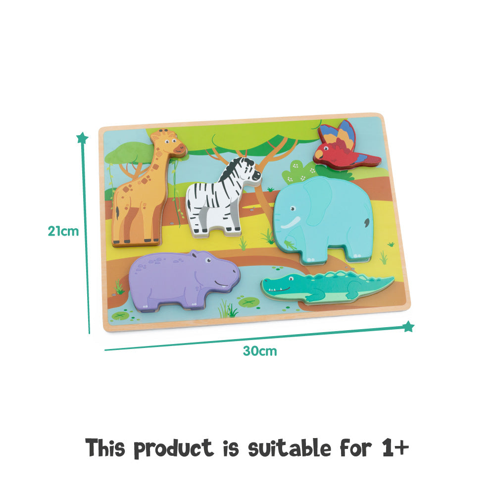 Safari Chunky Puzzle | Jumini Toys