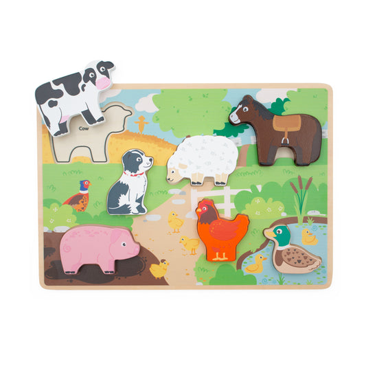 Chunky farmyard puzzle 