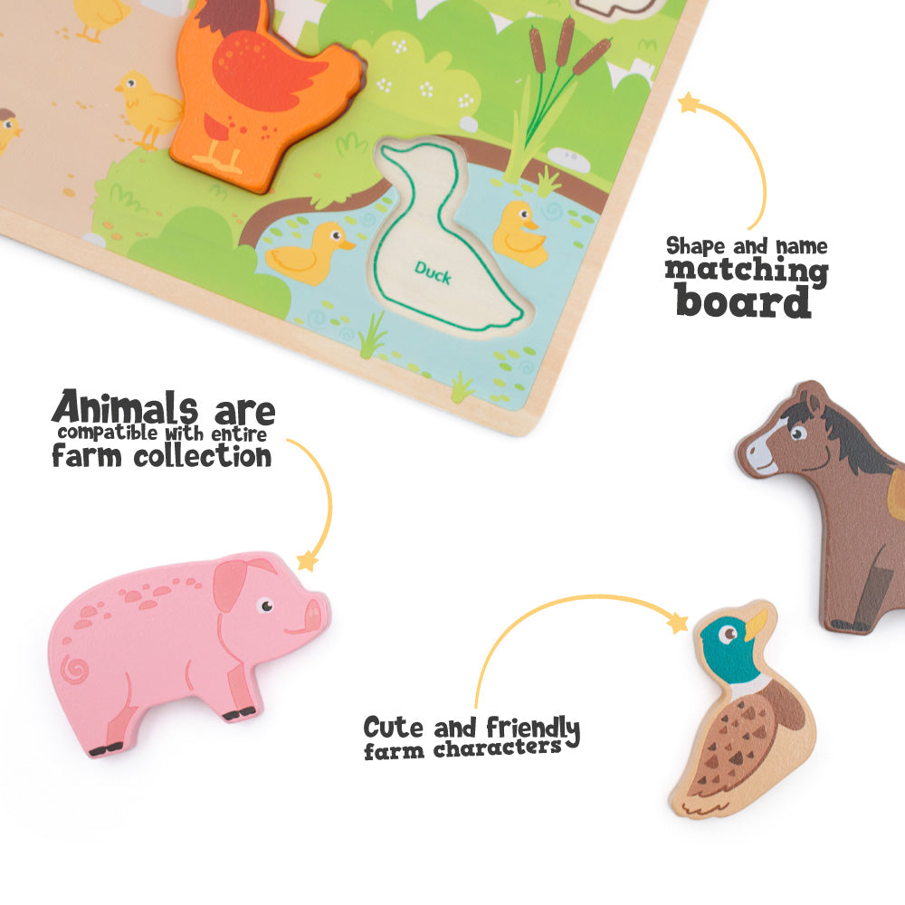Farm Chunky Puzzle | Jumini Toys
