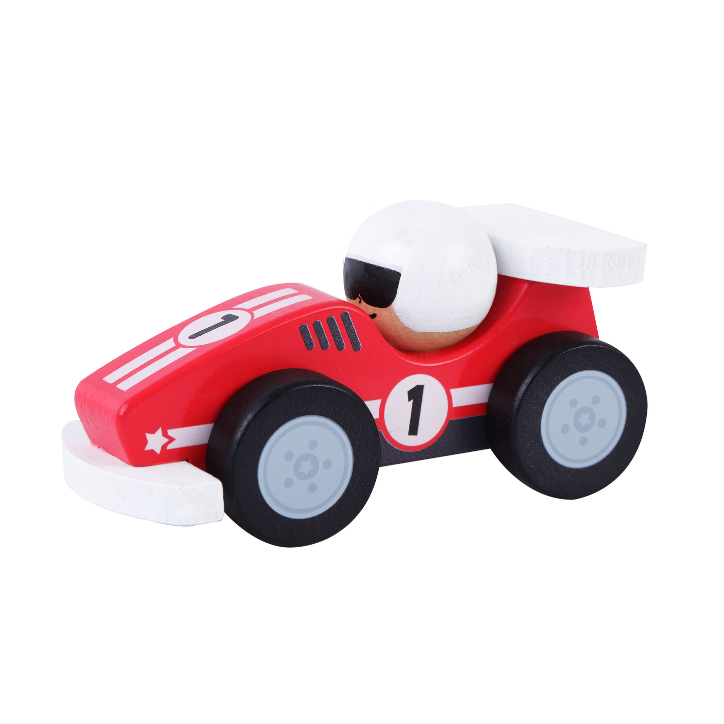 wooden race car