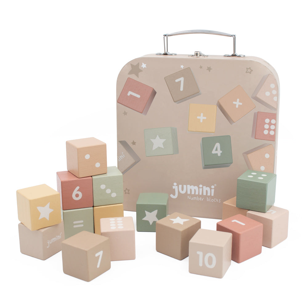 Jumini Wooden Number Block Set