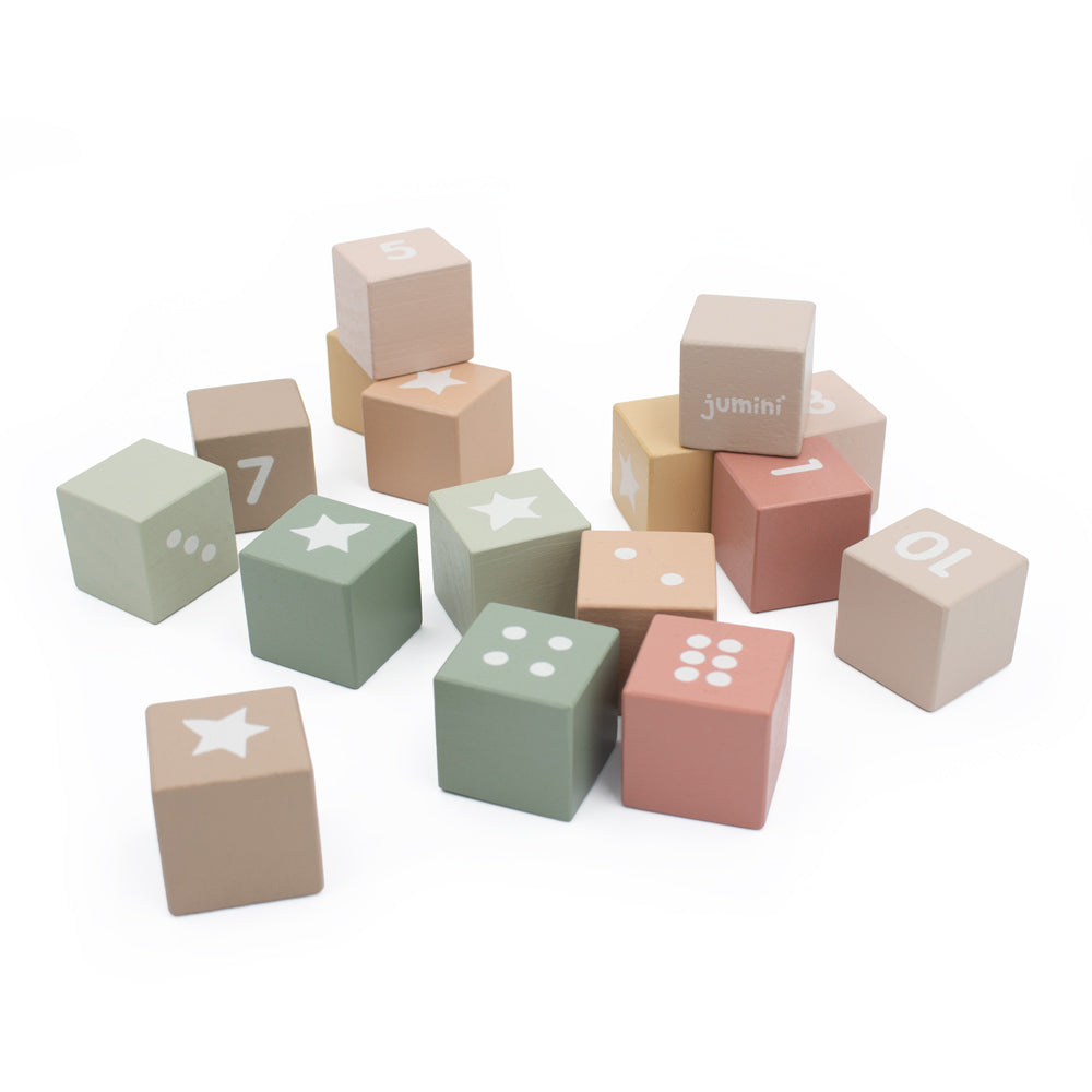 Wooden Number Block Set | Jumini Toys
