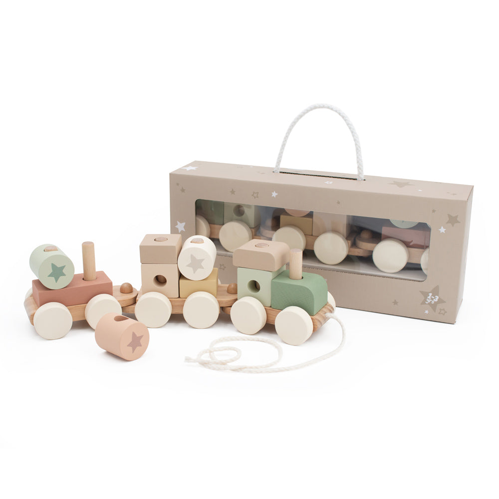 Wooden Stacking Train | Jumini Toys