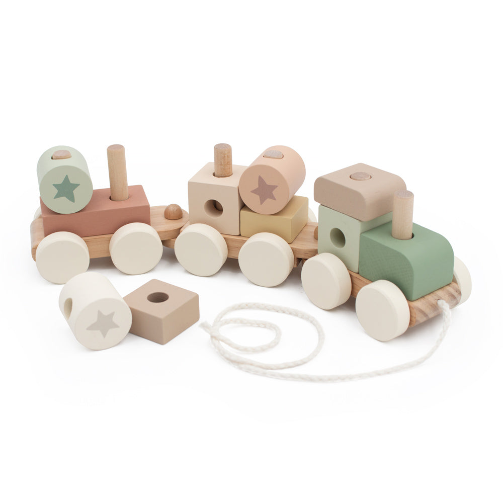 Wooden Stacking Train | Jumini Toys