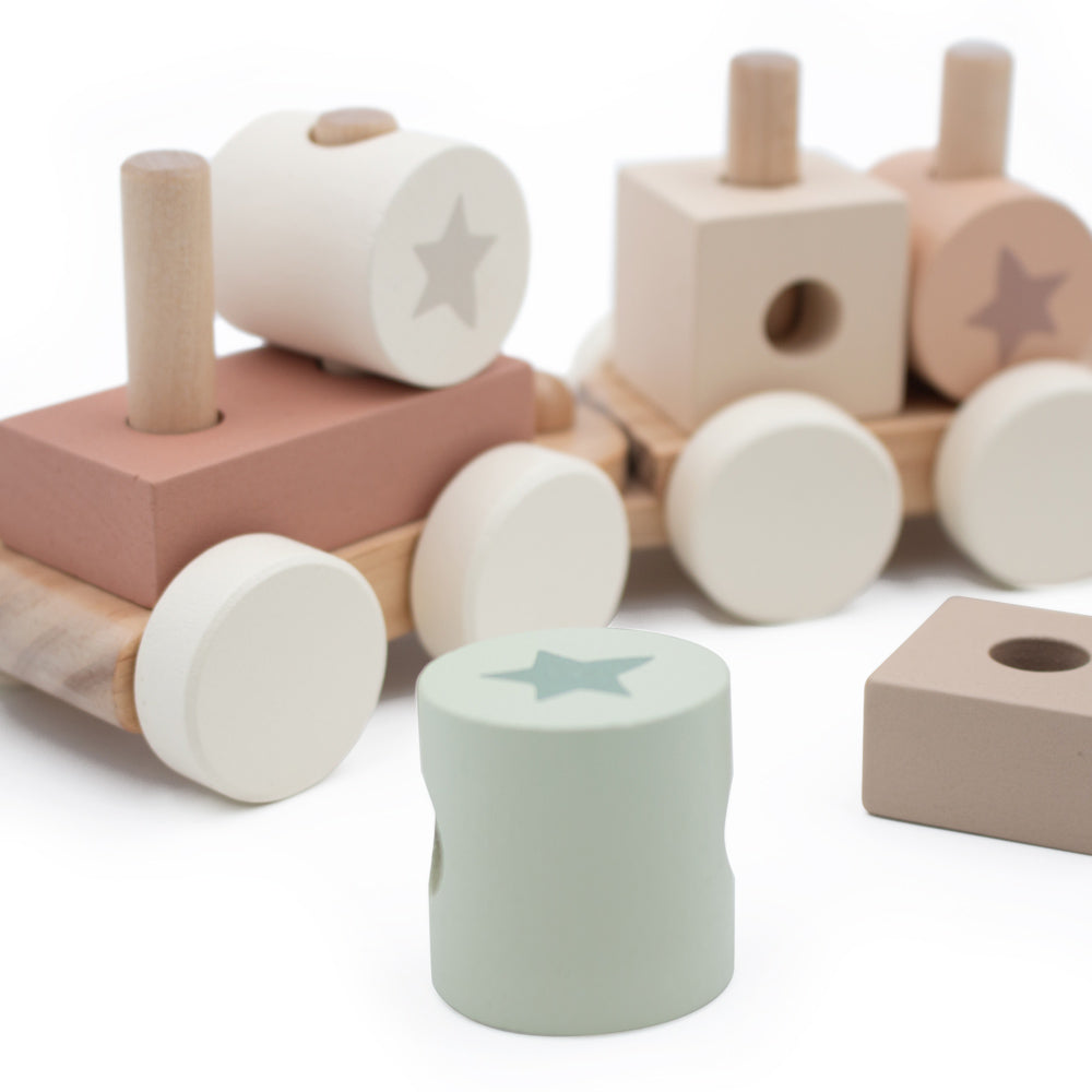 Wooden Stacking Train | Jumini Toys