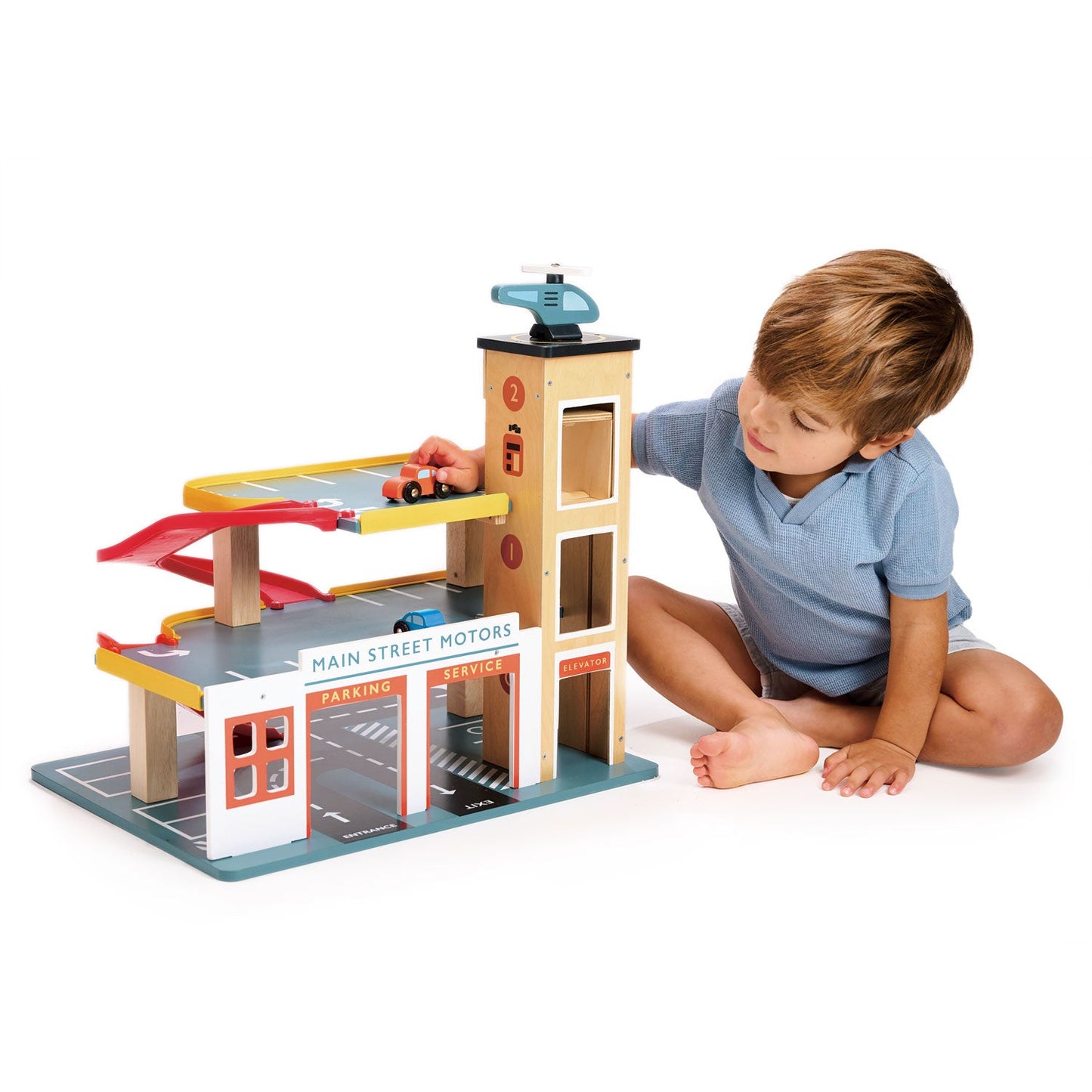 Multi Level Garage with Lift