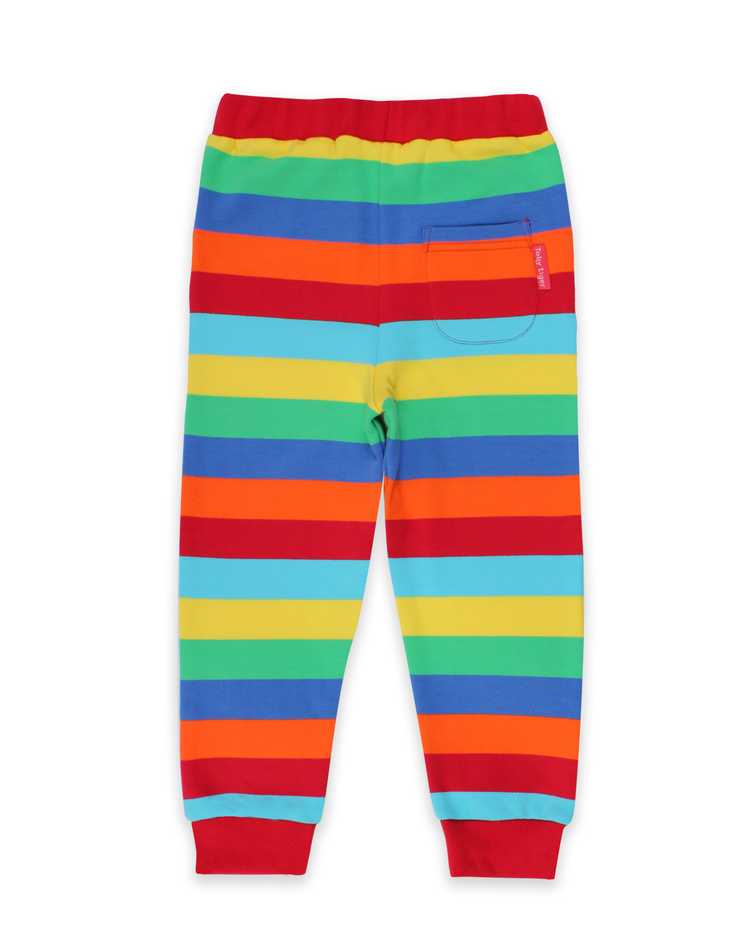 Organic Multi Stripe Joggers | Toby Tiger