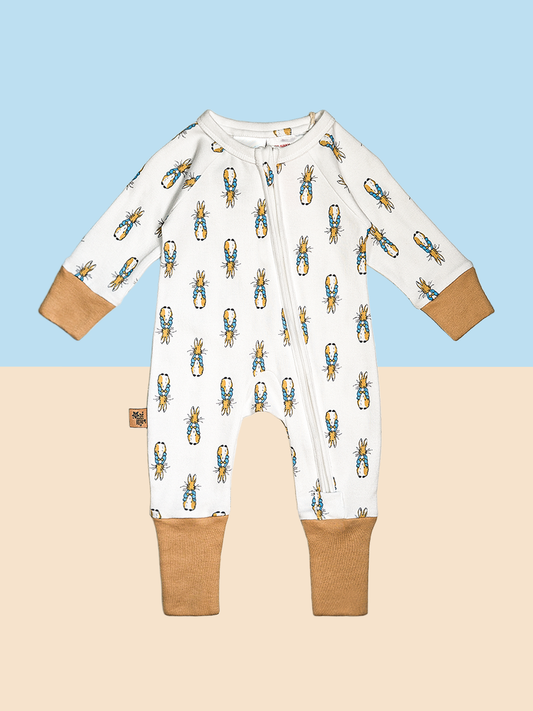 Peter Rabbit™ Neutral Romper Playsuit