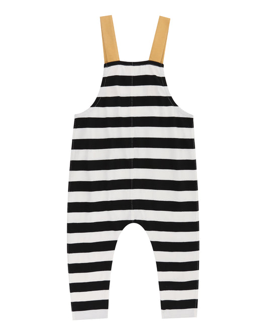 Wide Stripe Dungaree - Turtledove London