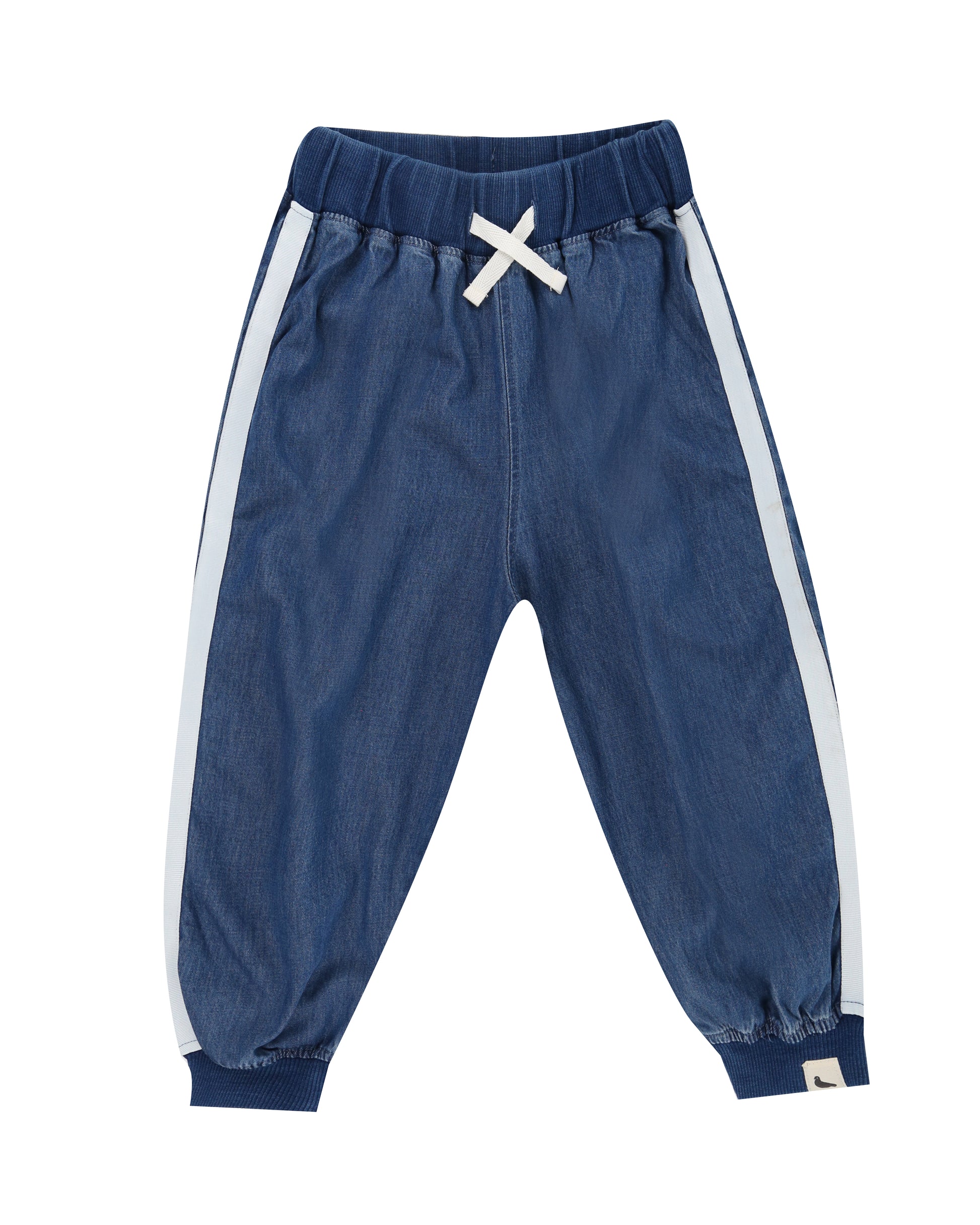 Kids denim joggers