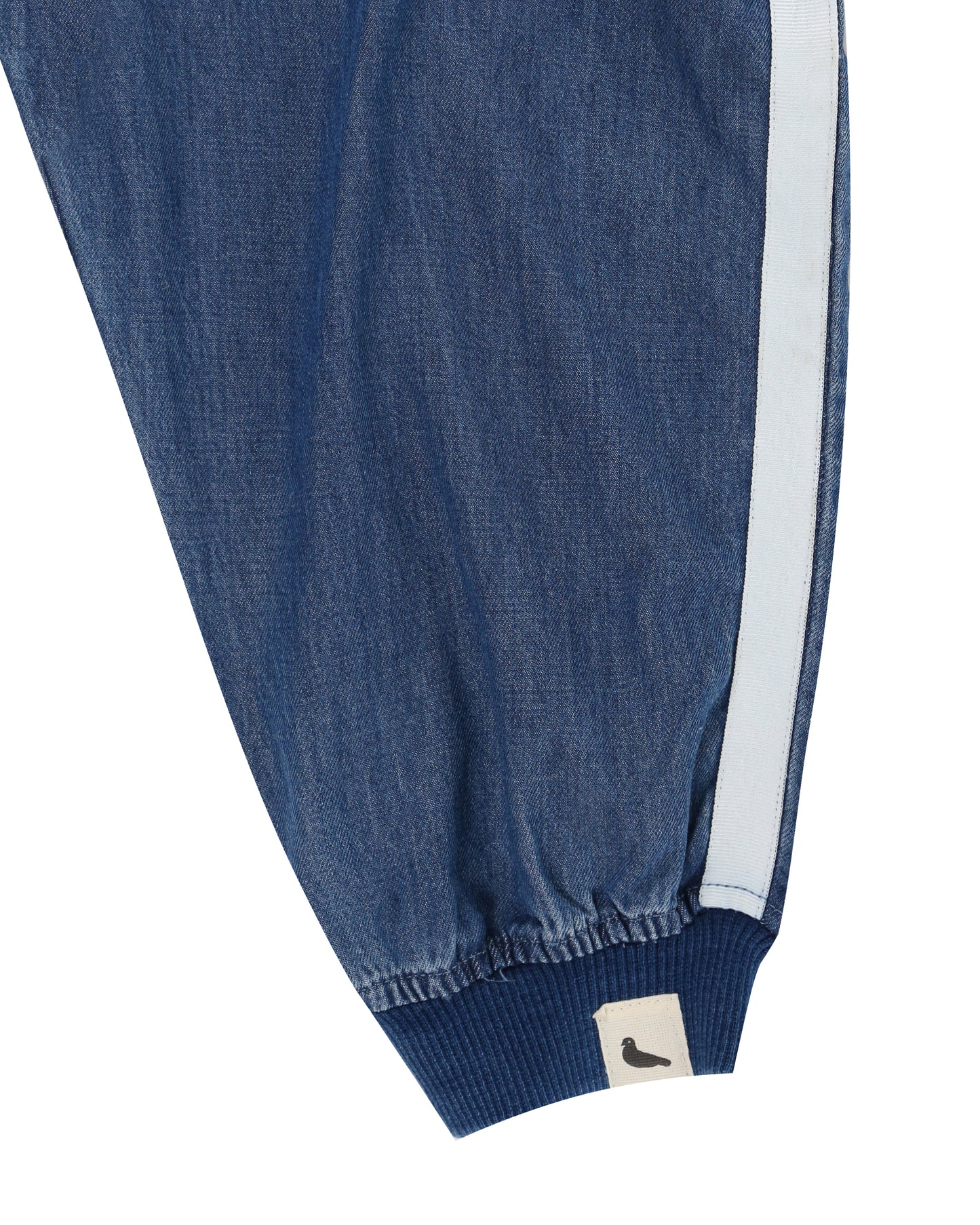 Denim Blue Joggers - Turtledove London