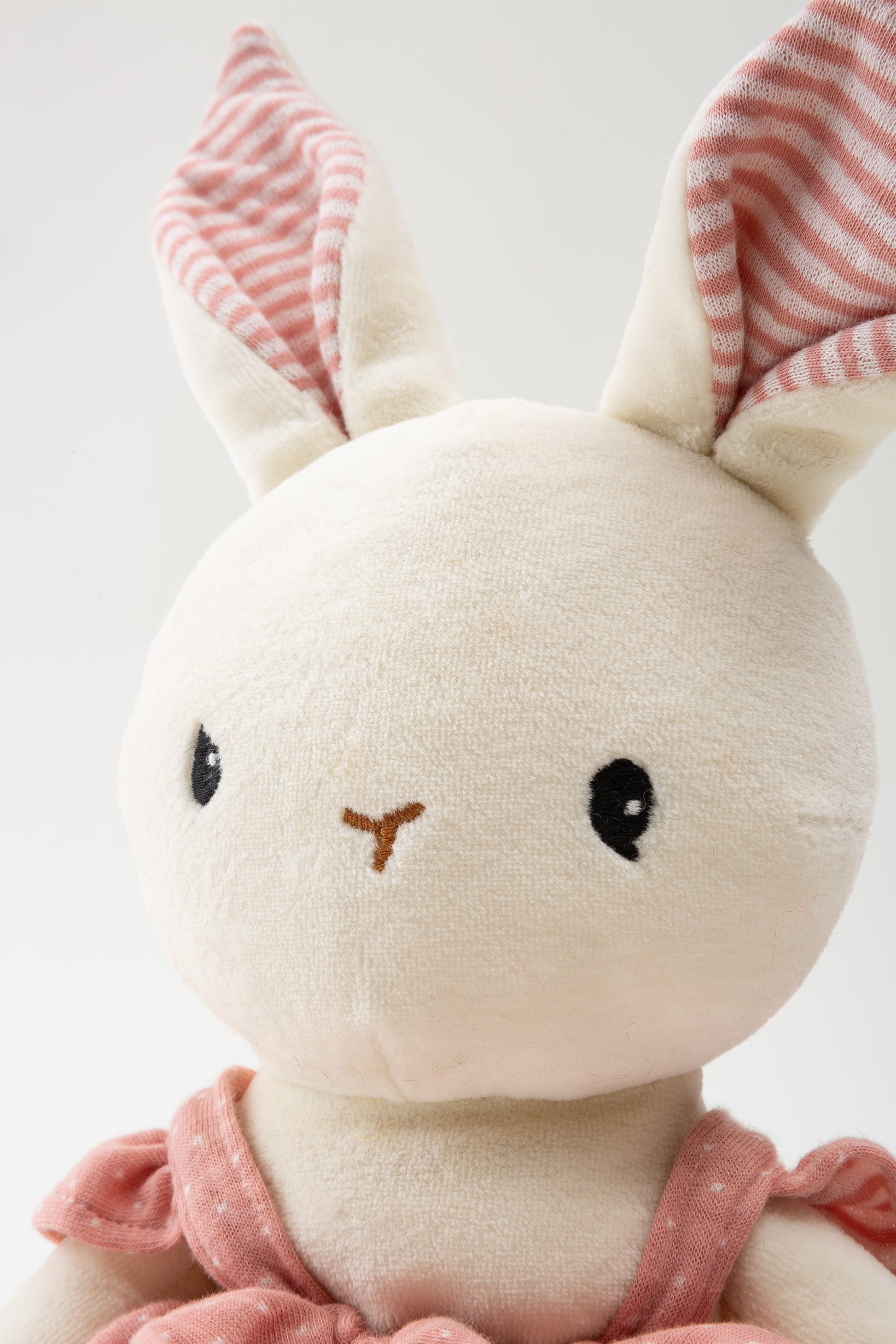 Organic Cotton Small Pink Rabbit | Jumini Toys – Little Dots Kids