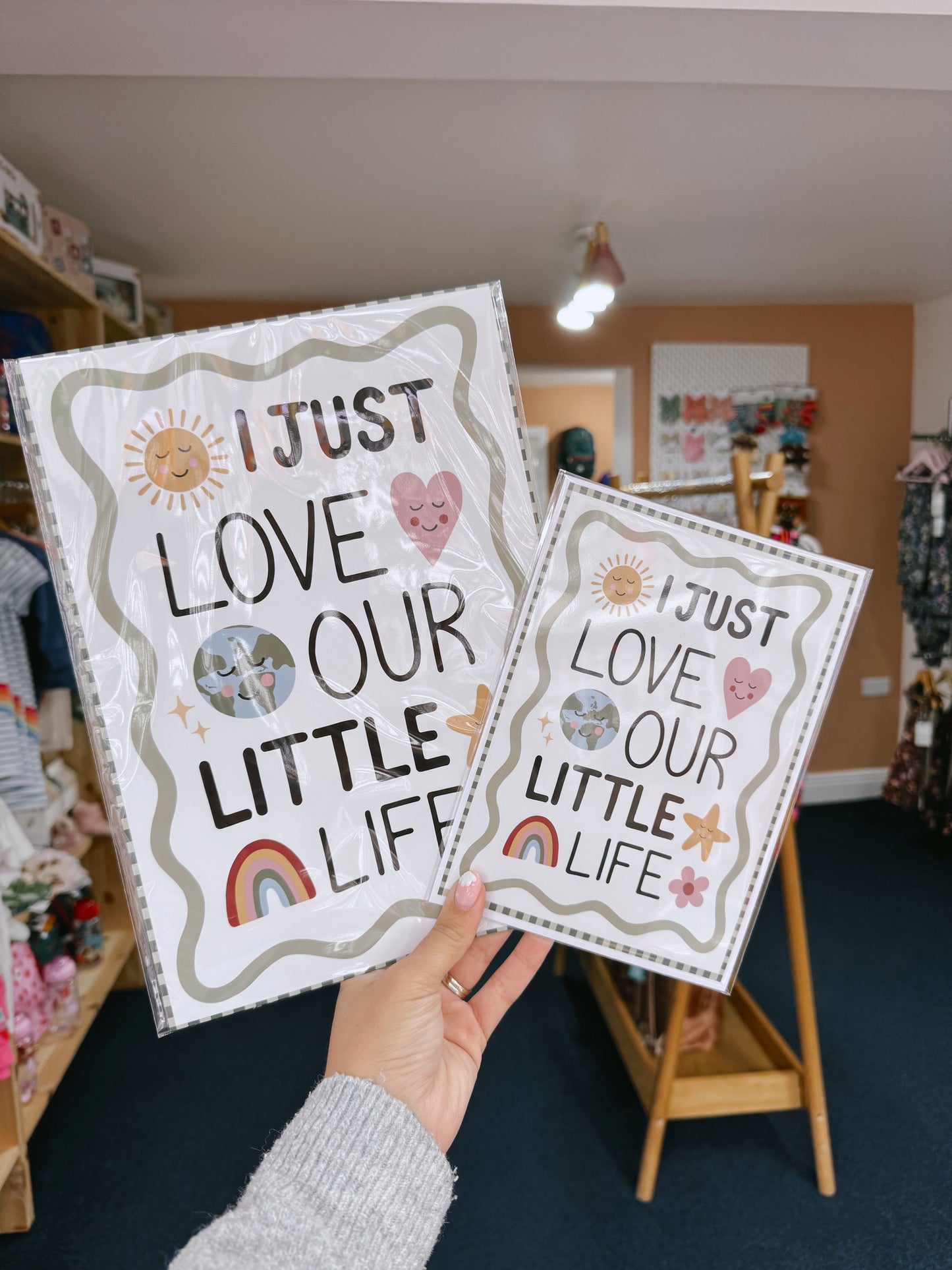 'I just love our little life' Print | Periodic Prints