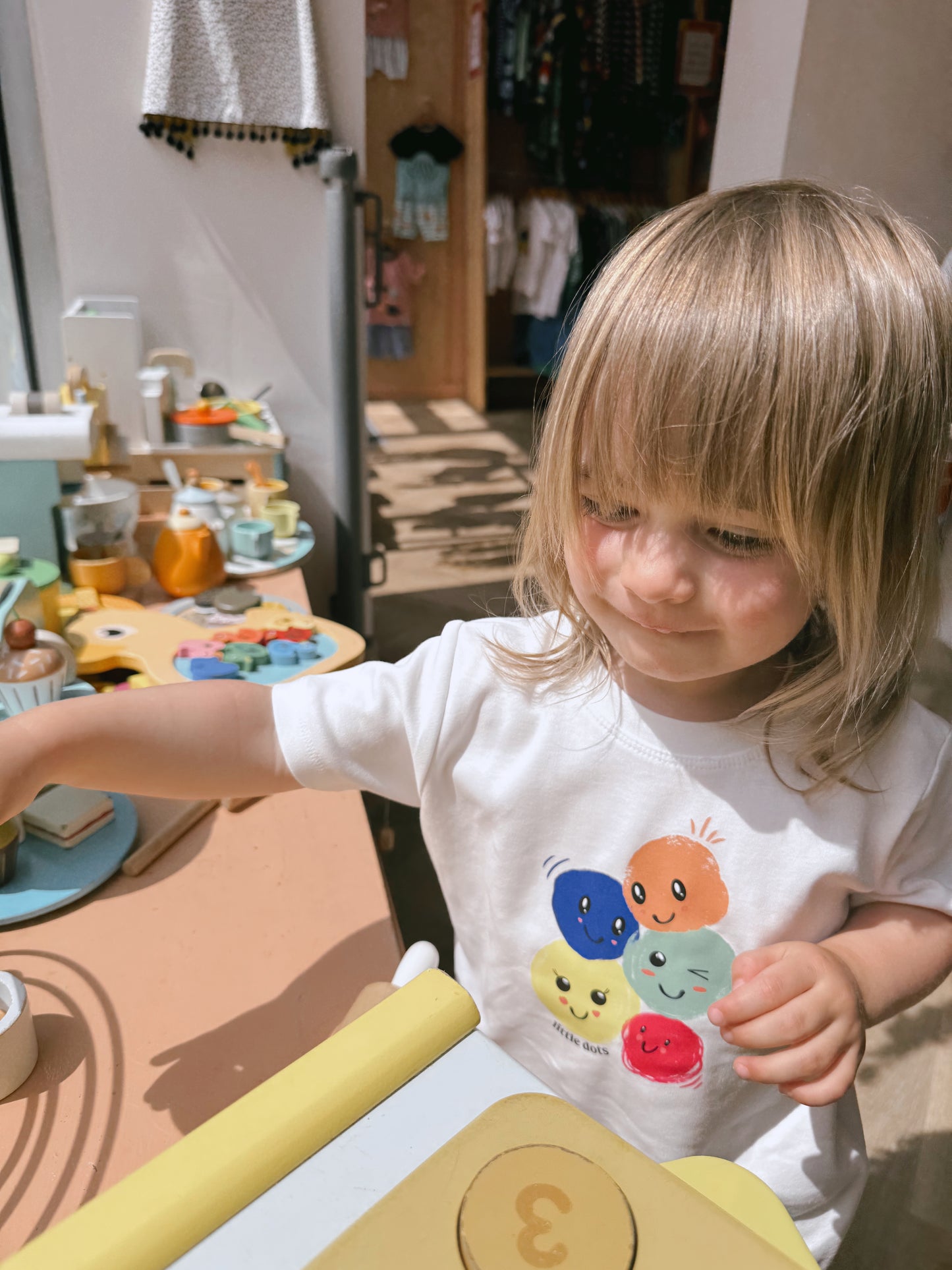 Short Sleeve Dots T-Shirt | Little Dots