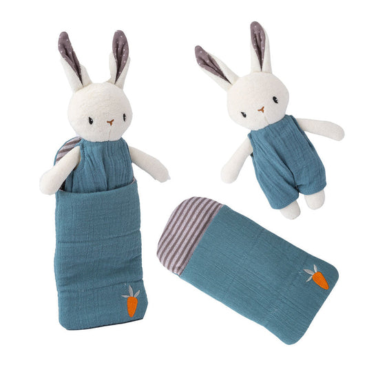 tiny blue rabbit