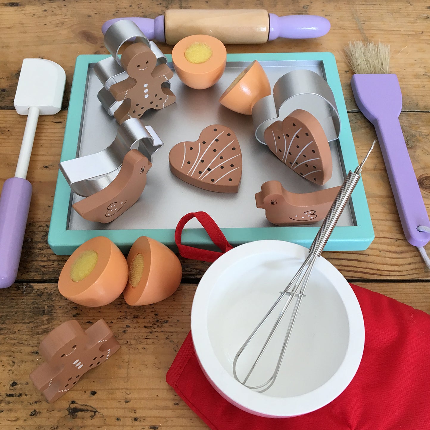Wooden Cookie Baking Set | Bee Smart Toys
