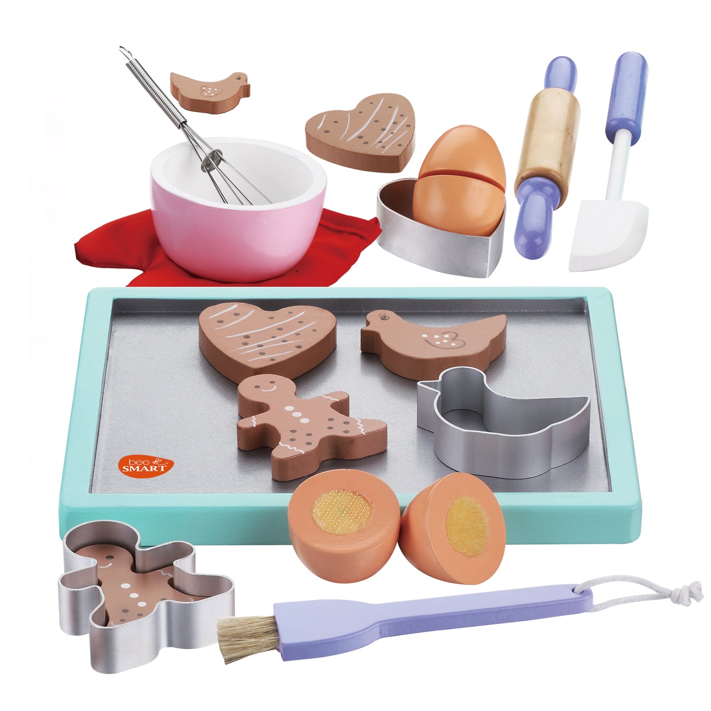 Wooden Cookie Baking Set | Bee Smart Toys
