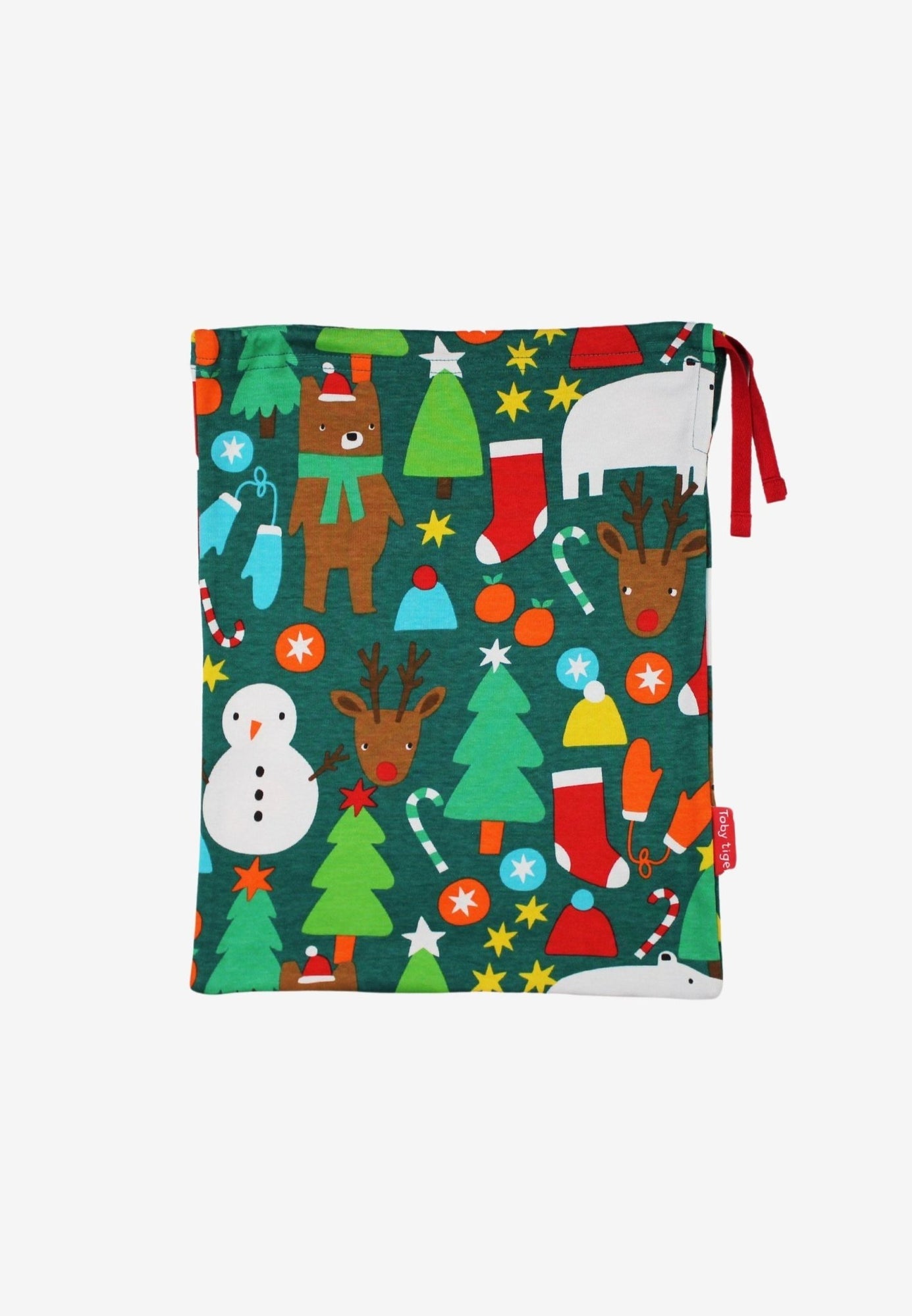 Organic Christmas Print Baby Gift Set | Toby Tiger