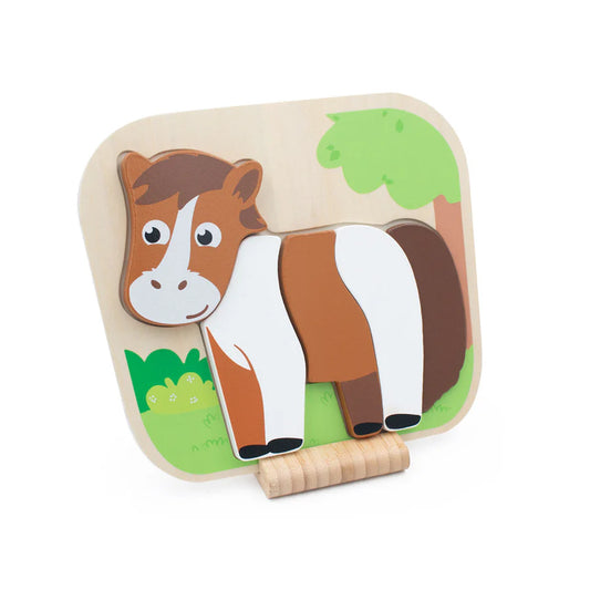 horse raised puzzle