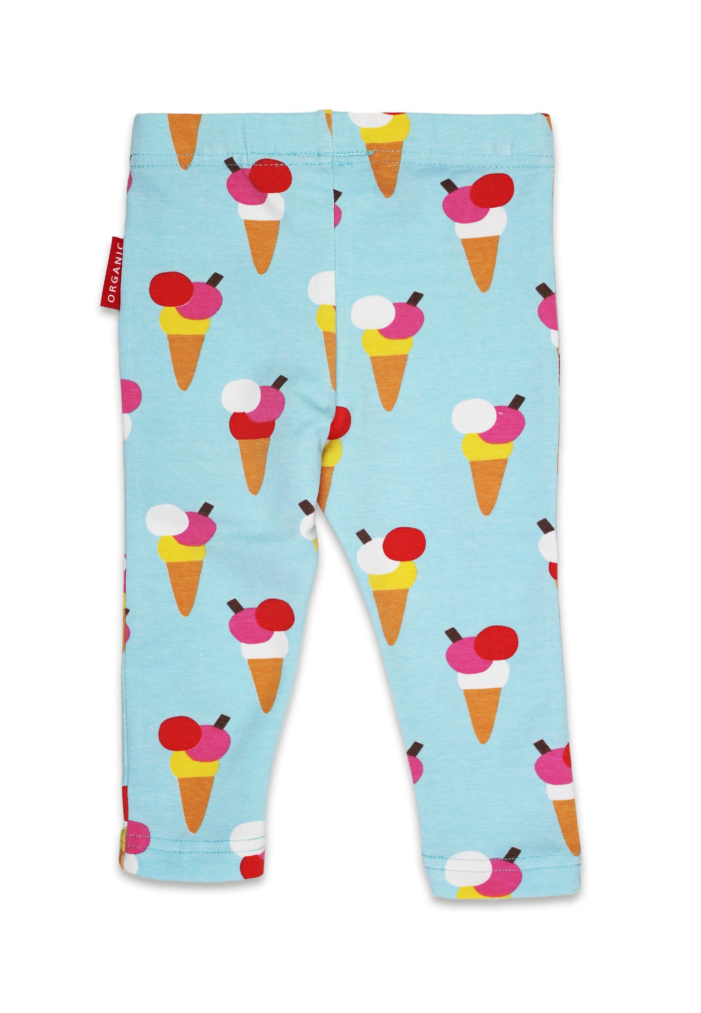 Organic Ice Cream Cones Print Leggings | Toby Tiger