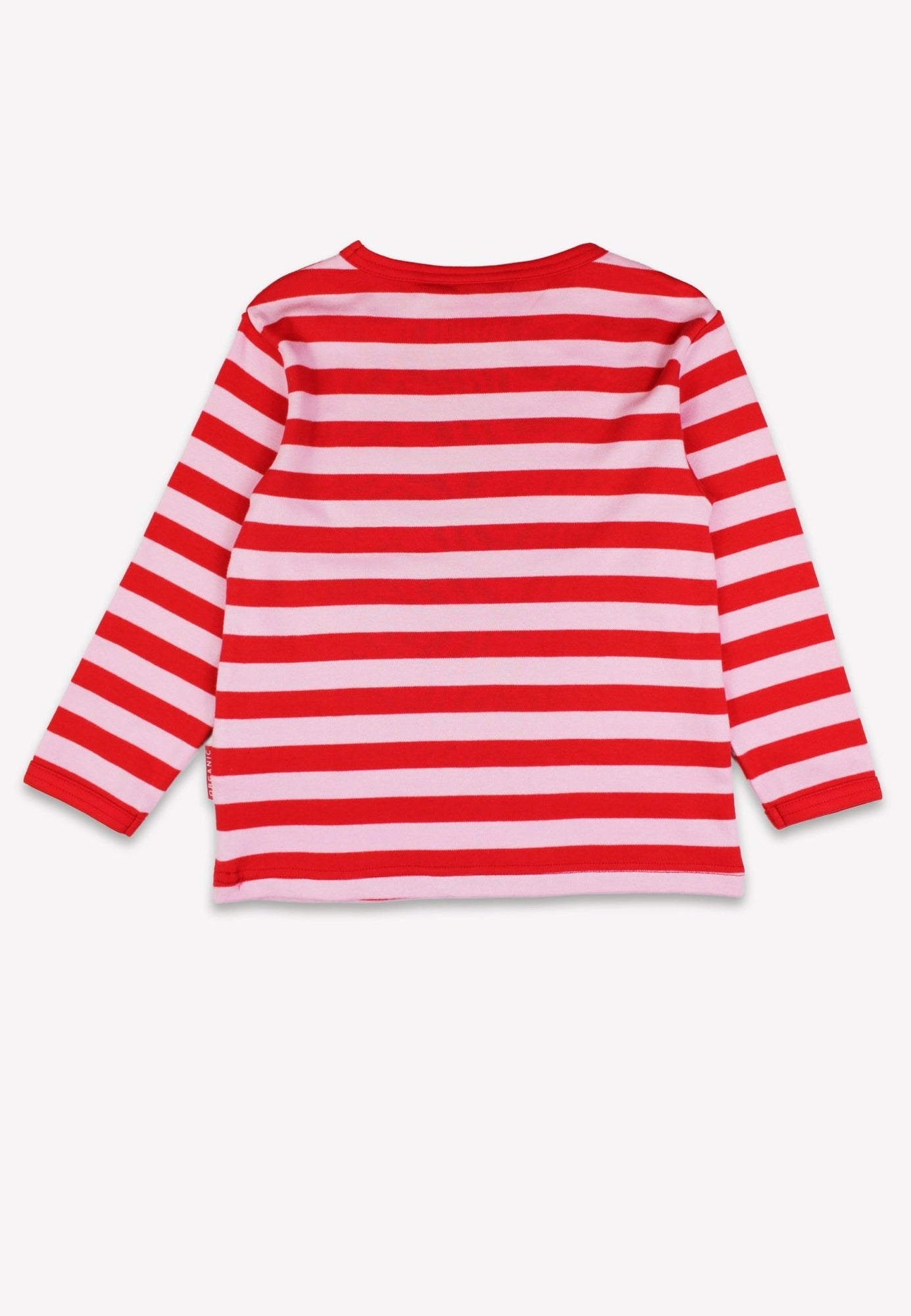 Organic Pink Pony Applique Long Sleeved T-Shirt | Toby Tiger